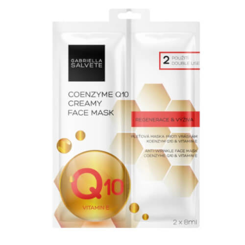 Pleťová maska Coenzyme Q10 (Creamy Face Mask) 2 x 8 ml