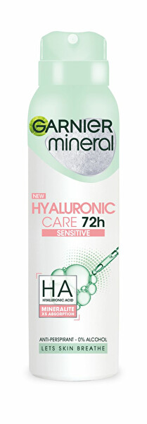 Antitraspirante spray Mineral Hyaluronic Ultra Care (Antiperspirant) 150 ml