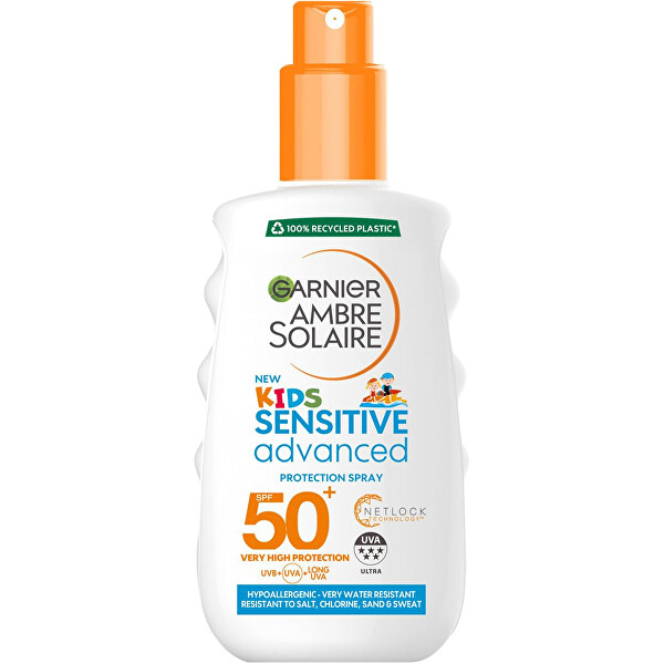 Dětský ochranný sprej pro citlivou pokožku SPF 50+ Ambre Solaire (Protection Spray) 150 ml
