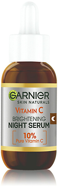 Világosító éjszakai szérum C-vitaminnal Skin Naturals (Brightening Night Serum) 30 ml