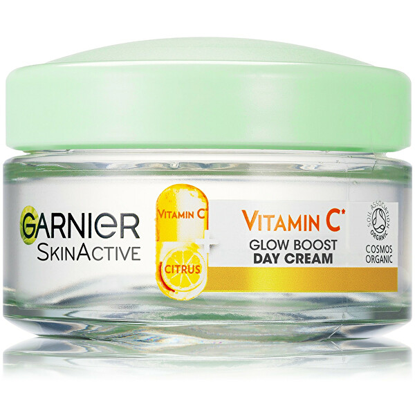 Hidratáló nappali krém C-vitamin Skin Active (Glow Boost Day Cream) 50 ml