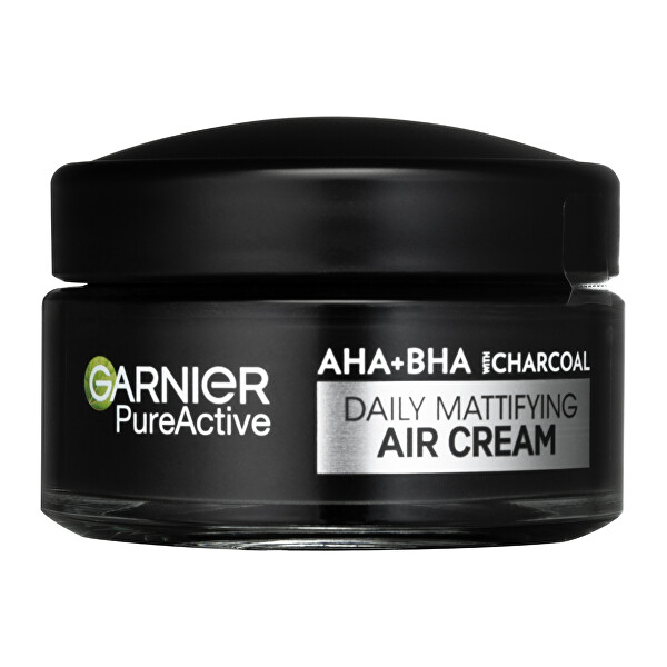 Matující pleťový krém AHA + BHA Charcoal Pure Active (Daily Mattifying Air Cream) 50 ml