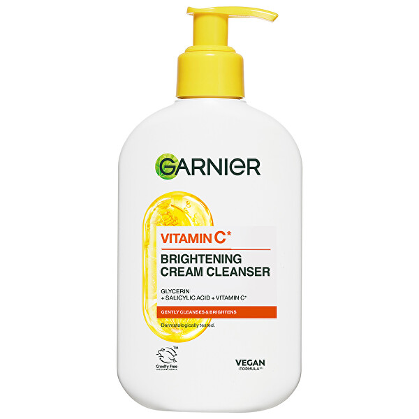 Cremă de curățare iluminatoare Vitamina C (Brightening Cream Cleanser) 250 ml