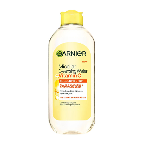 Ragyogást adó micellás víz C-vitaminnal Skin Naturals (Micellar Water) 400 ml