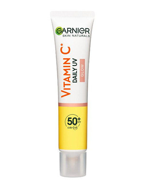 Ochranný pleťový fluid s minerálními pigmenty SPF 50+ Vitamin C (Daily UV Glow) 40 ml
