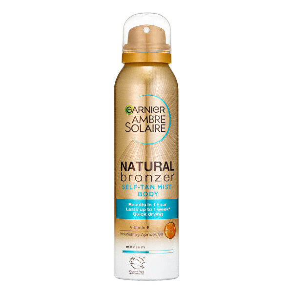 Samoopalovací tělová mlha Ambre Solaire Natural Bronzer Medium (Self-Tan Mist Body) 150 ml