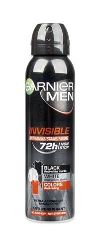 Spray antiperspirant mineral pentru bărbați 72H Mineral Invisible 150 ml