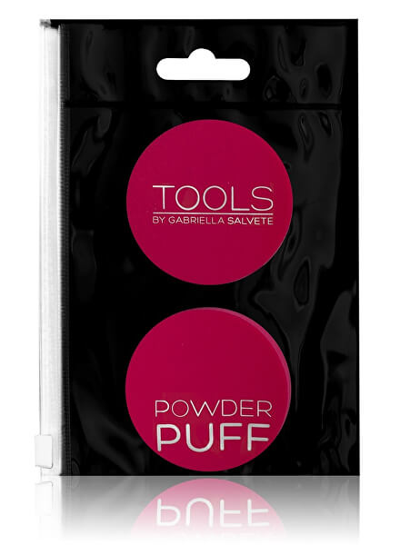 Pěnový kosmetický aplikátor Tools Powder Puff 2 ks