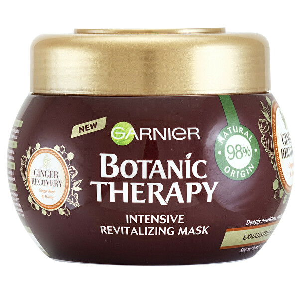 Revitalizační maska se zázvorem a medem pro mdlé a jemné vlasy Botanic Therapy (Revitalizing Mask) 300 ml