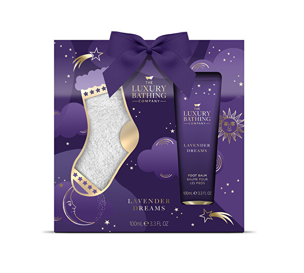 Set regalo Balsamo per piedi e calzini Lavanda