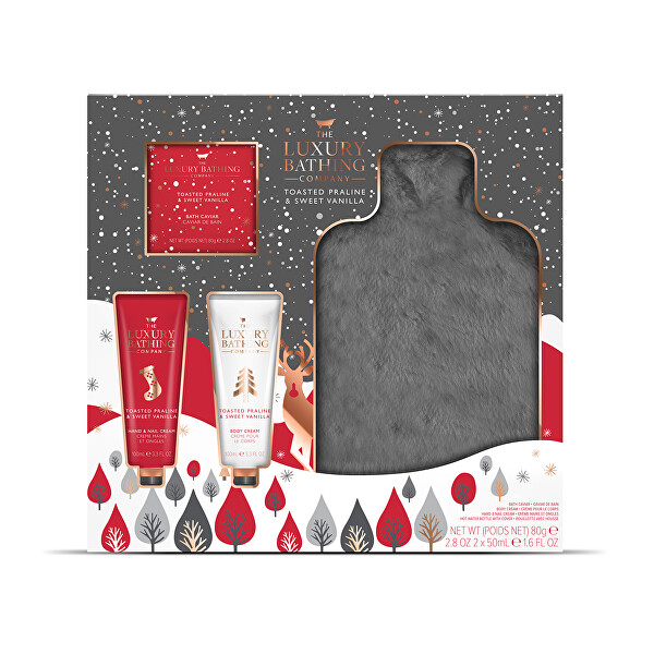 Körperpflege-Geschenkset mit Thermoskanne Weihnachtsplätzchen & Vanille 4-tlg
