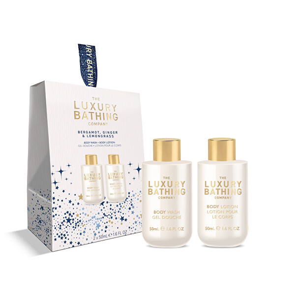 Dárková mini sada Bergamot, Zázvor & Lemongrass 2 ks