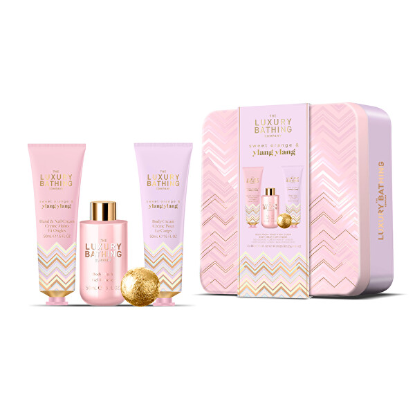 Dárková sada tělové péče Pomeranč & Ylang Ylang 4 ks