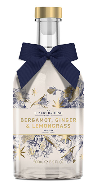 Pěna do koupele Bergamot, Zázvor & Lemongrass (Bath Soak) 500 ml