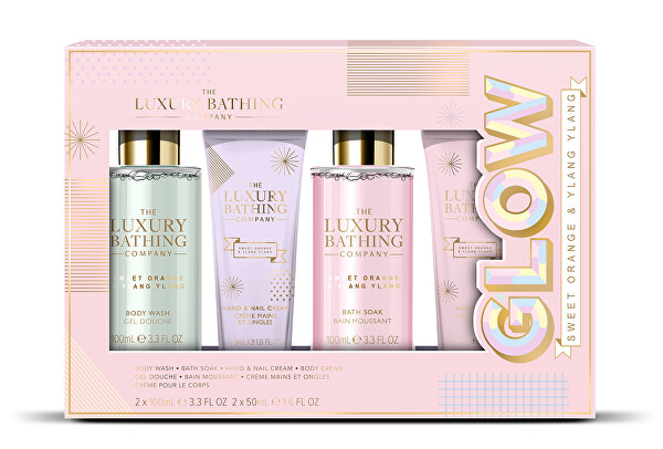 Dárková sada péče o tělo Pomeranč & Ylang Ylang 4 ks