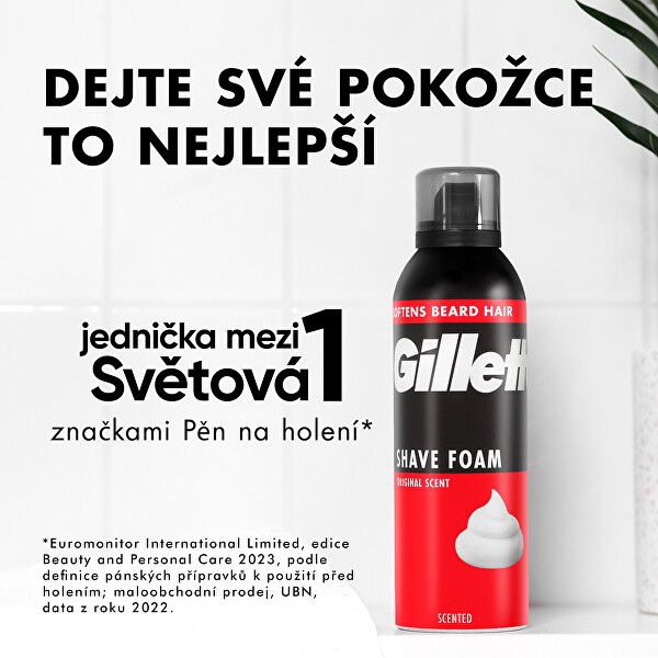 Gillette Original pena 250ml - ČAKÁME NA ZMENŠENIE FOTOK