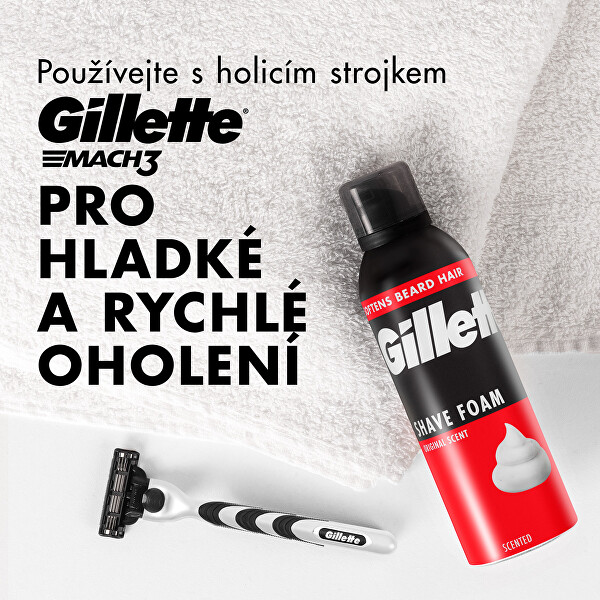Gillette Original pena 250ml - ČAKÁME NA ZMENŠENIE FOTOK