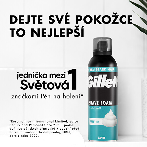 Pena na holenie Original Scent Sensitive Shave Foam 250 ml