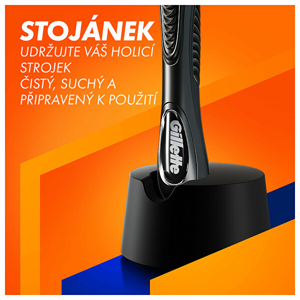 Holicí strojek Gillette Fusion + 5 hlavic