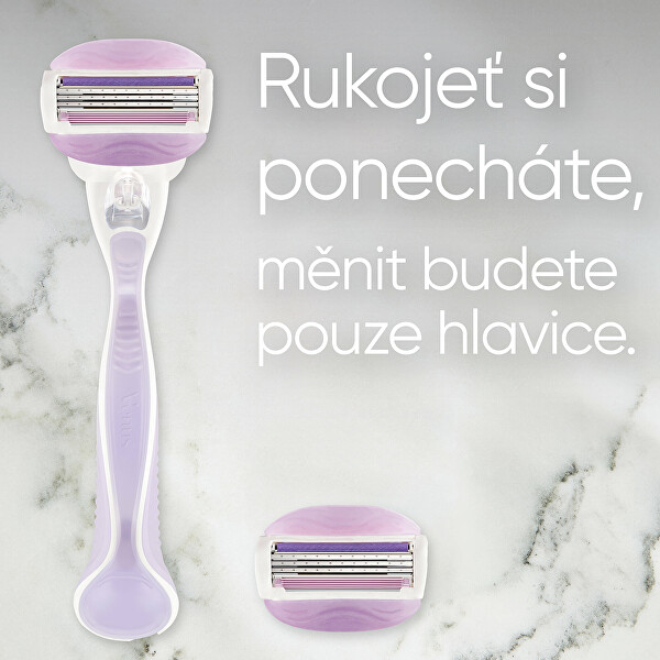 Holicí strojek Venus Comfortglide Breeze + 4 hlavice