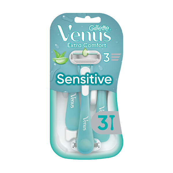Jednorázová holítka Venus Sensitive 3 ks