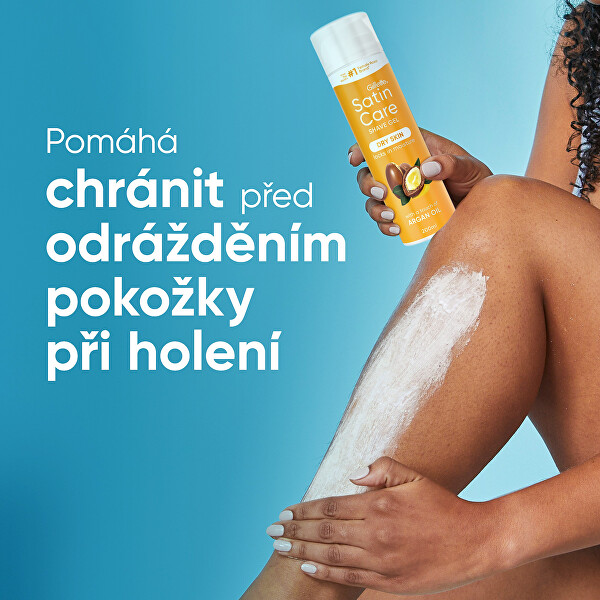 Gel na holení Satin Care Argan Oil 200 ml
