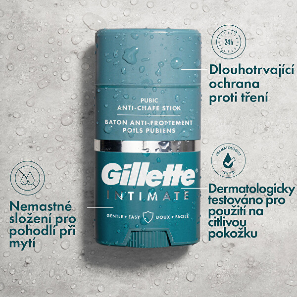 Tyčinka na intimní partie Intimate (Pubic Anti-Chafe Stick) 48 g