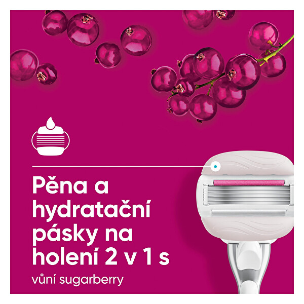 Náhradní hlavice ComfortGlide Sugarberry 10 ks