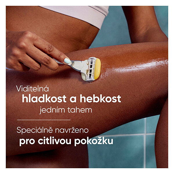 Náhradní hlavice ComfortGlide Sugarberry 6 ks + kryt