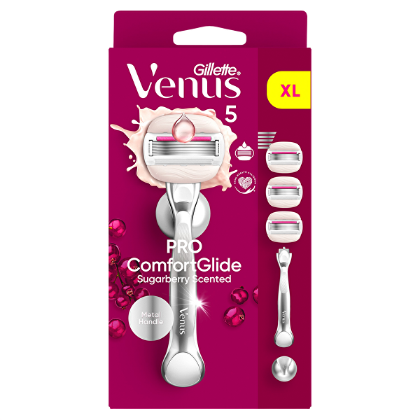 Holicí strojek ComfortGlide Sugarberry strojek + 3 hlavice