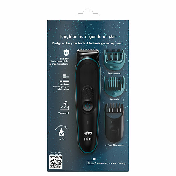 Zastřihovač na intimní partie a tělo i5 (Body & Intimate Trimmer)