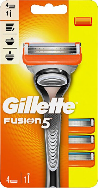Holicí strojek Gillette Fusion Manual + 4 hlavice