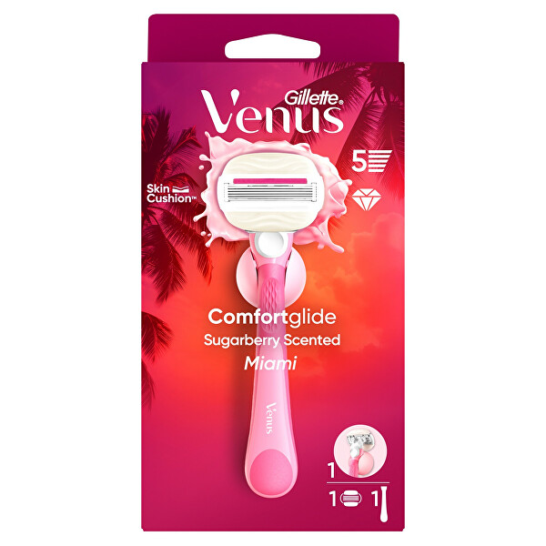 Holicí strojek Venus Comfortglide Miami + 1 hlavice