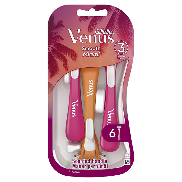 Jednorázová holítka Venus Smooth Miami 6 ks
