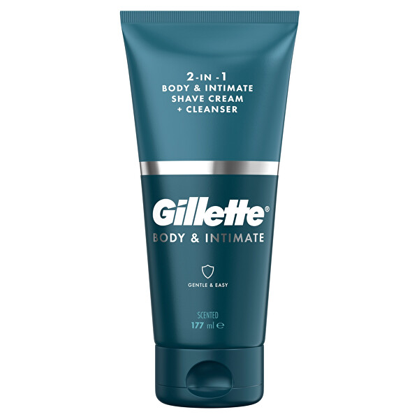 Mycí emulze a přípravek na holení 2v1 Body & Intimate (Body & Intimate Shave Cream + Cleanser) 177 ml