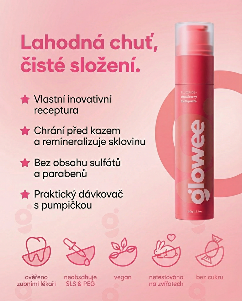 Zubní pasta Strawberry Toothpaste 60 g