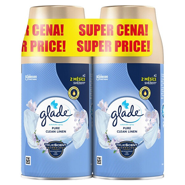 Súprava náplní do osviežovača vzduchu Pure Clean Linen 2 x 269 ml