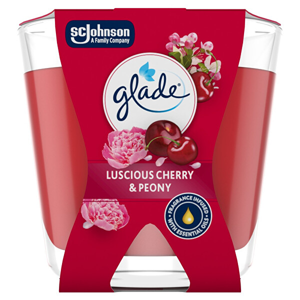 Vonná svíčka Luscious Cherry & Peony 70 g