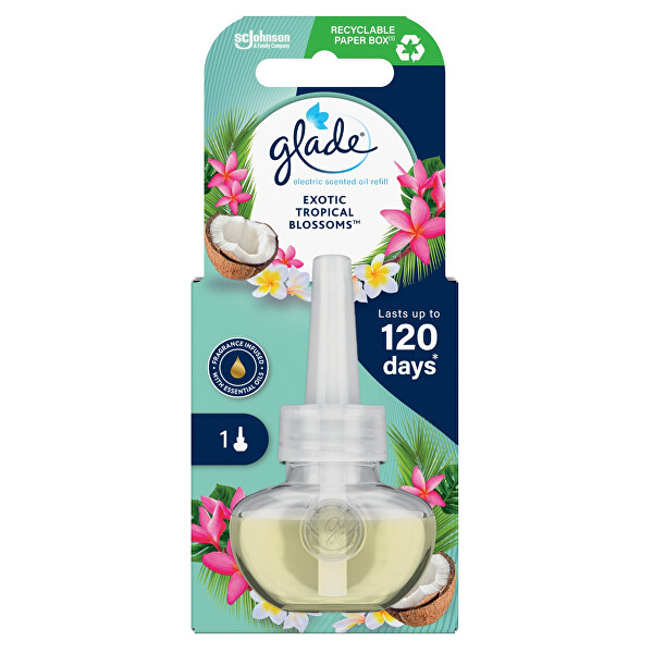 Náplň do elektrického osvěžovače vzduchu Exotic Tropical Blossoms 20 ml