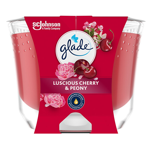 Vonná svíčka Luscious Cherry & Peony 204 g
