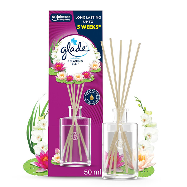 Tyčinkový difuzér Reeds Relaxing Zen 50 ml