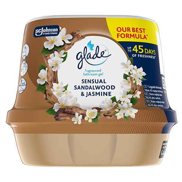 Vonný gel do koupelny Sensual Sandalwood & Jasmine 180 g