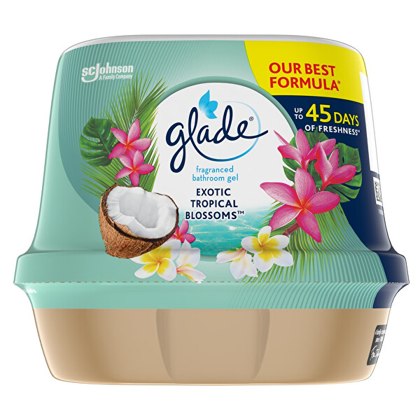 Vonný gel do koupelny Exotic Tropical Blossoms 180 g