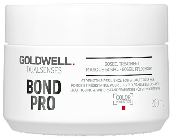 Posilující maska pro slabé a křehké vlasy Dualsenses Bond Pro (60sec Treatment) 200 ml