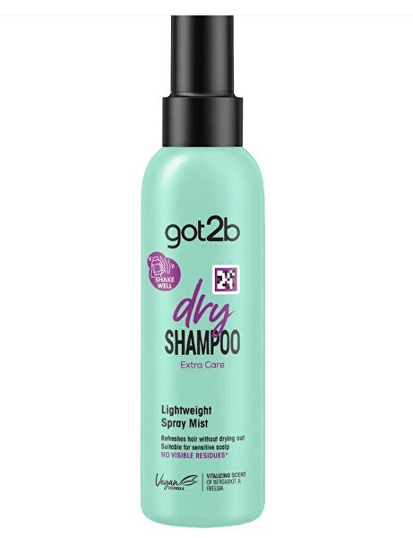 Suchý šampon na vlasy Dry Shampoo Extra Care 150 ml