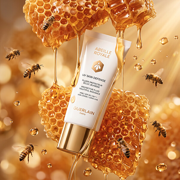 Ochranný pleťový fluid SPF 50 Abeille Royale UV Skin Defence (Protective Fluid) 50 ml