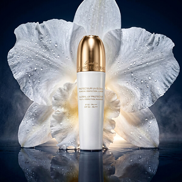 Ochranný rozjasňující pleťový fluid Orchidée Impériale (Global UV Protector) 30 ml