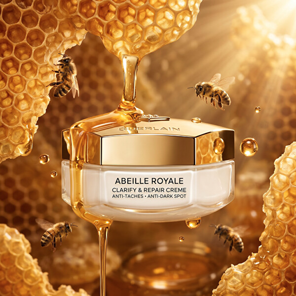 Projasňující a regenerační krém proti pigmentovým skvrnám Abeille Royale (Anti-Taches & Anti-Dark Spot Cream) 50 ml