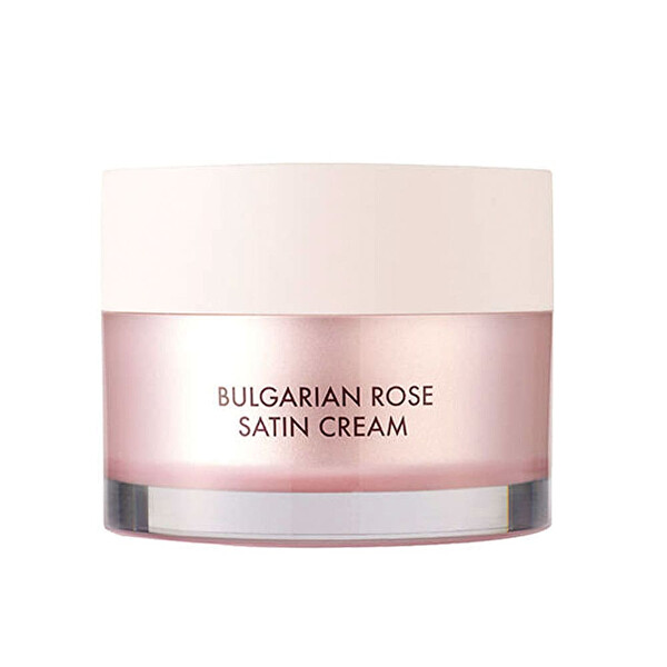 Maschera per il viso idratante con Rosa Bulgara (Satin Cream) 55 ml