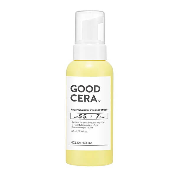 Spumă de curățare pentru pielea uscată și sensibilă Good Cera (Super Ceramide Foaming Wash) 160 ml